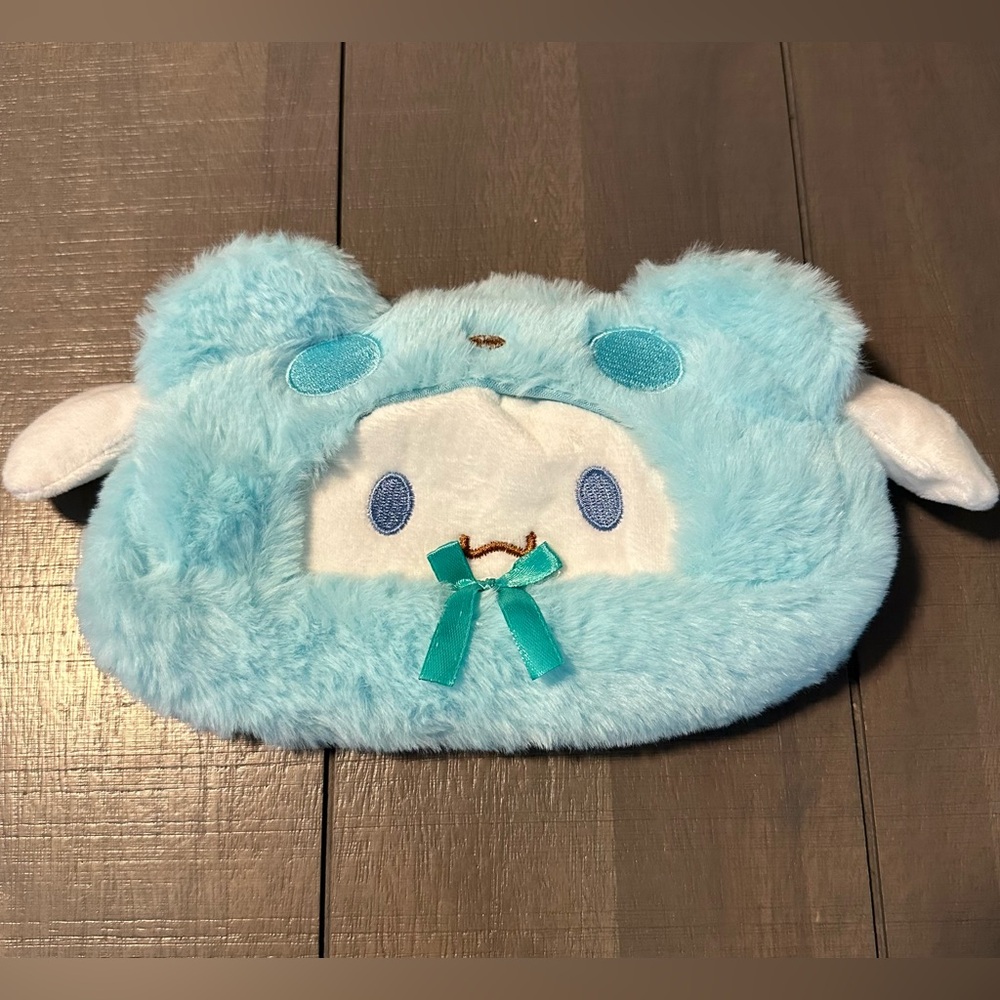 Cinna Blue Plush Pencil Case
